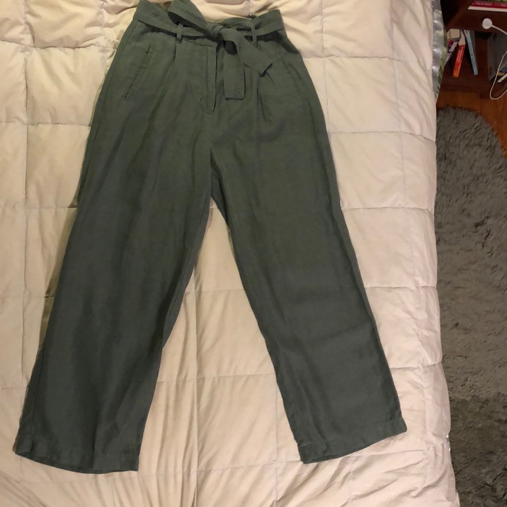 Wilfred tie front linen pants